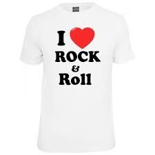 Camiseta I love Rock e Roll