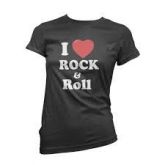 Camiseta I love Rock e Roll